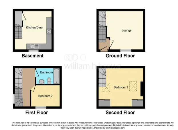 2 bed End of Terrace