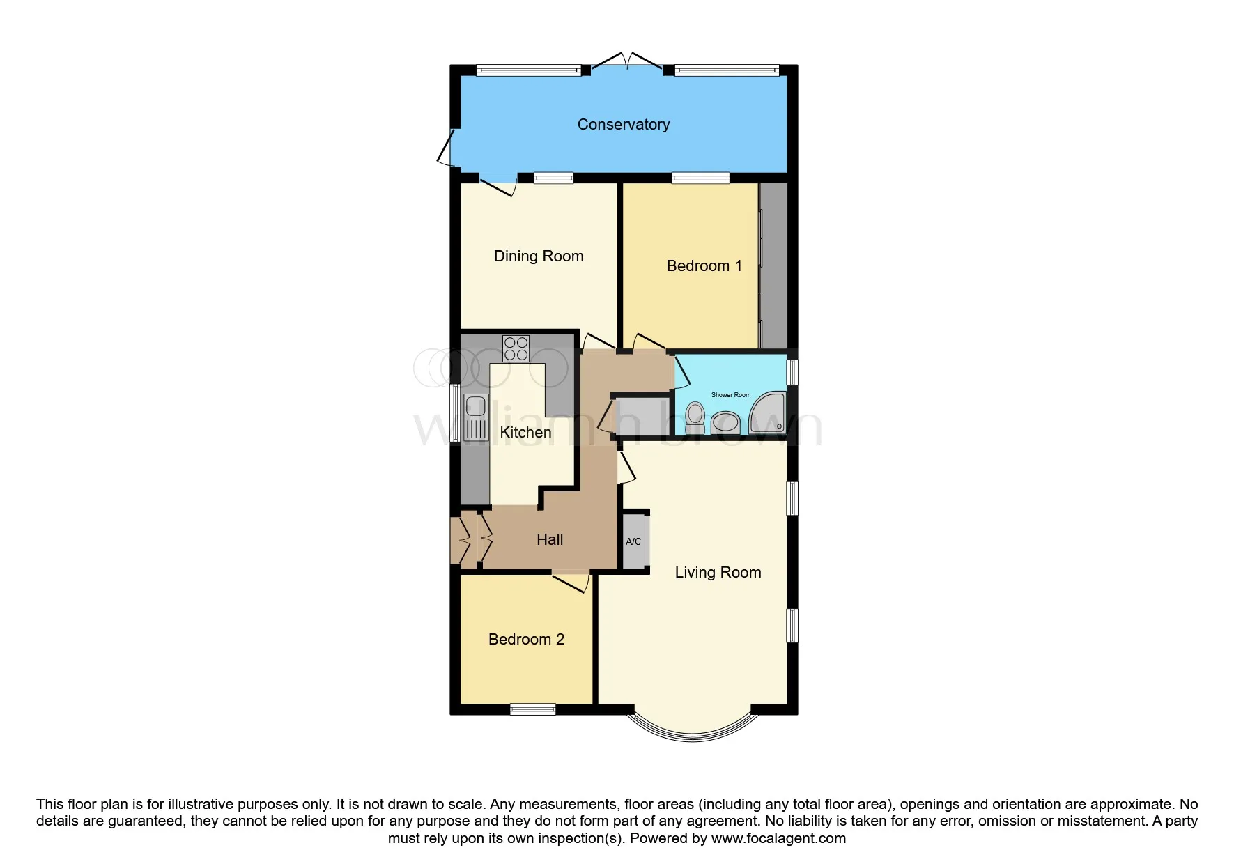 2 bed Detached Bungalow