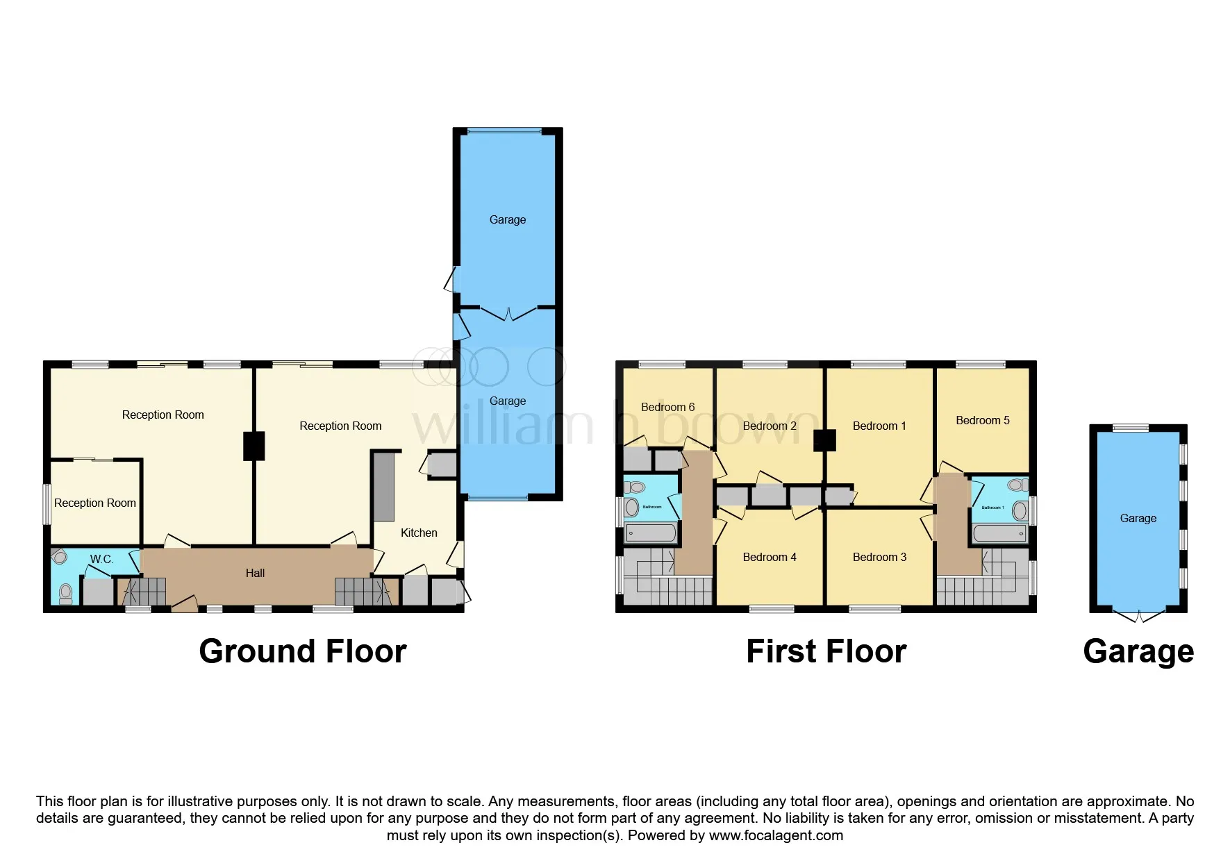 6 bed Detached