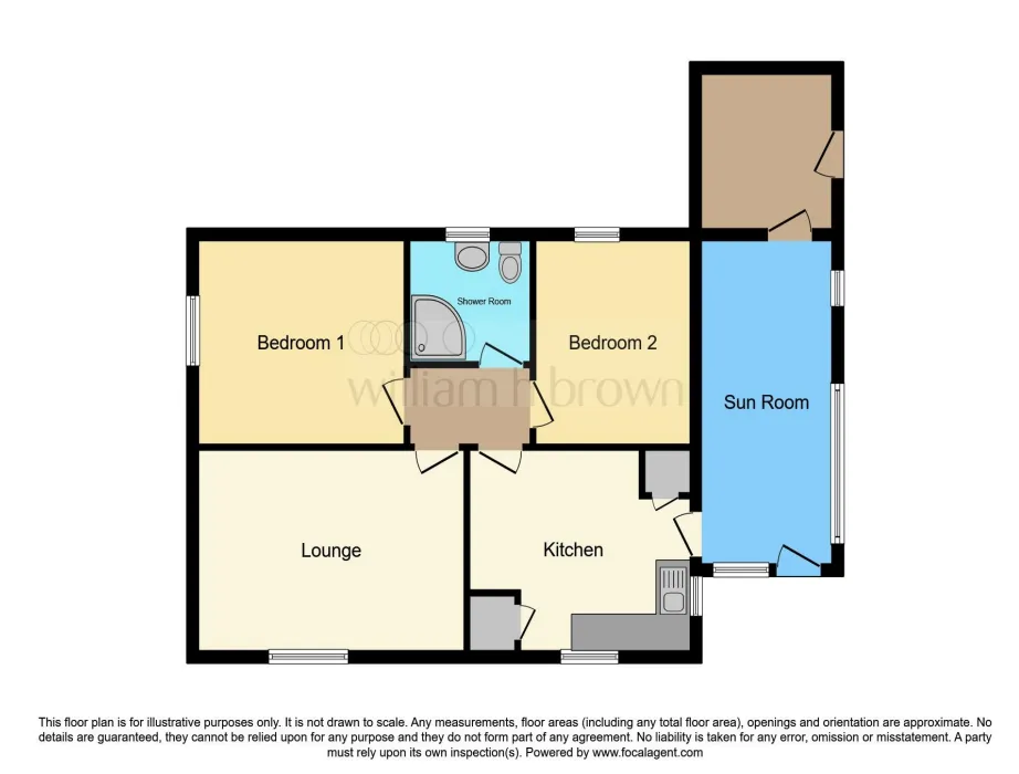 2 bed Detached Bungalow