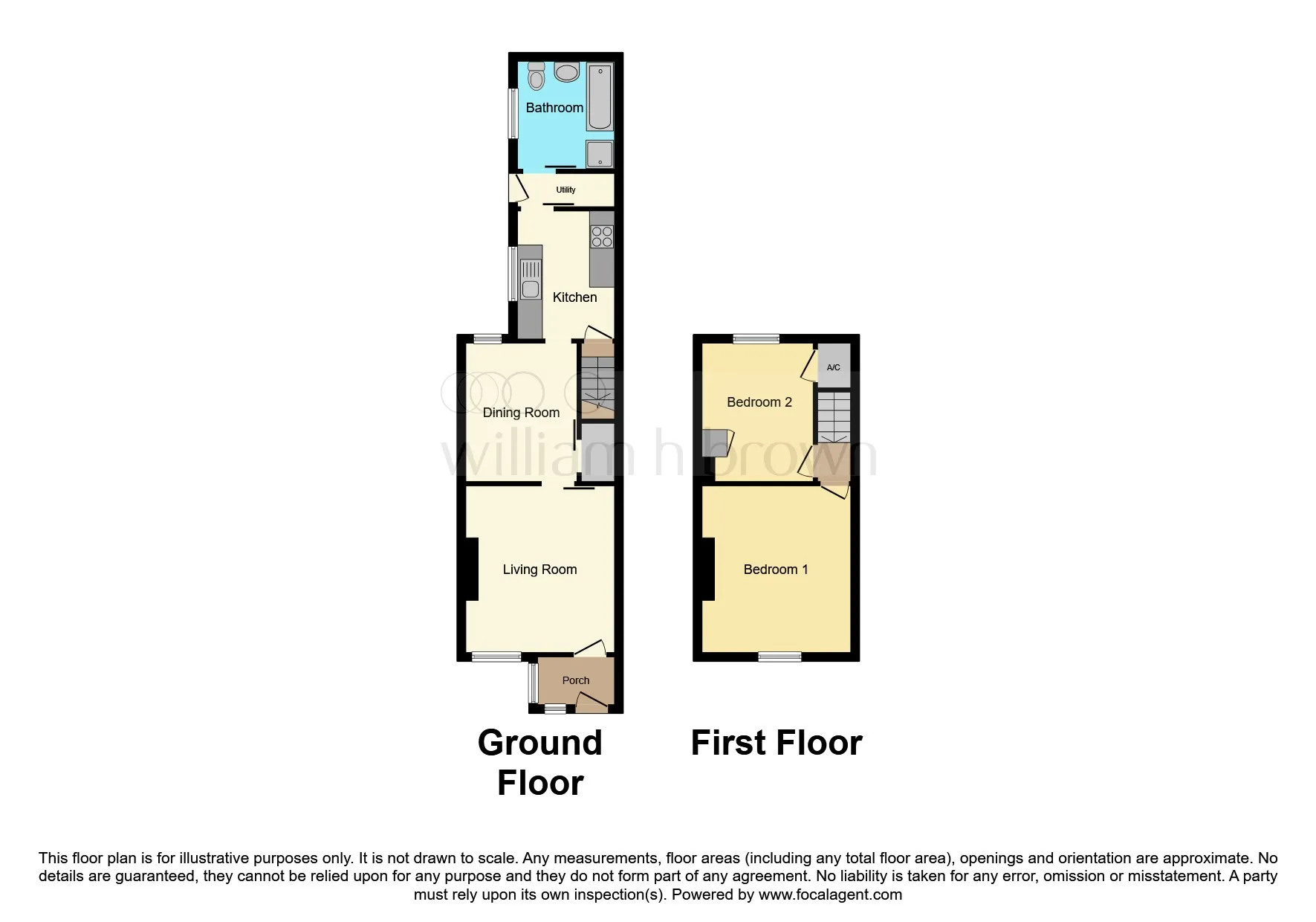 2 bed End of Terrace