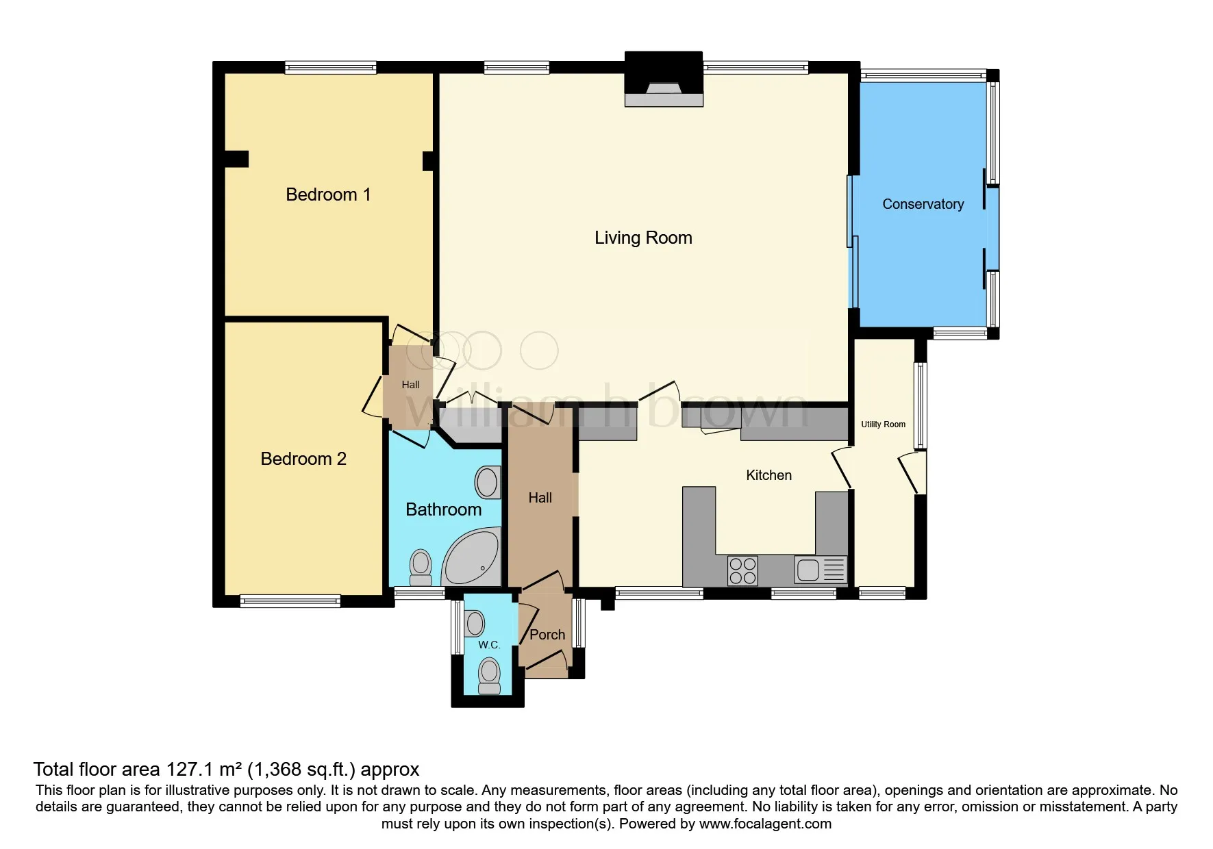 2 bed Detached Bungalow