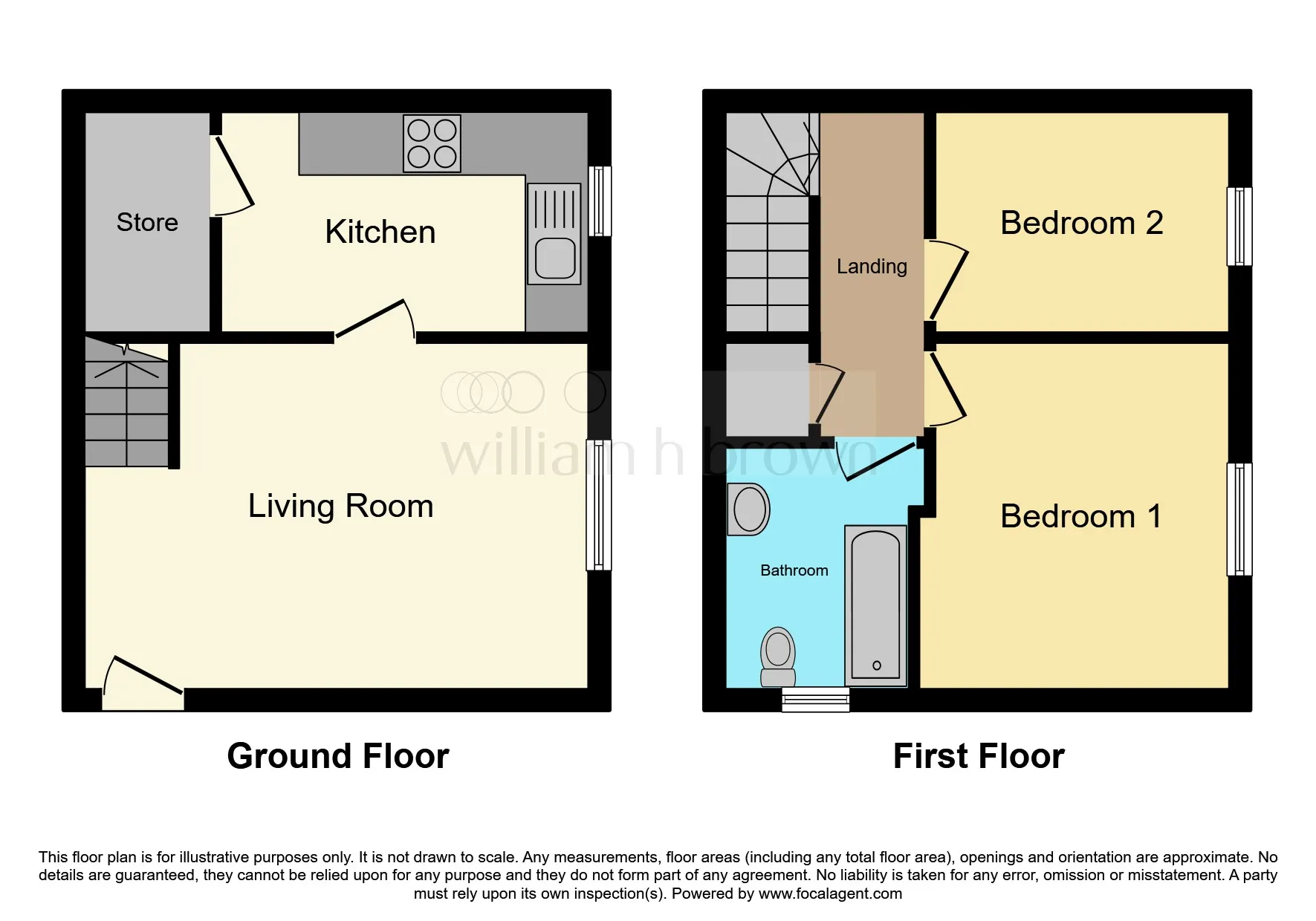 2 bed Semi-Detached