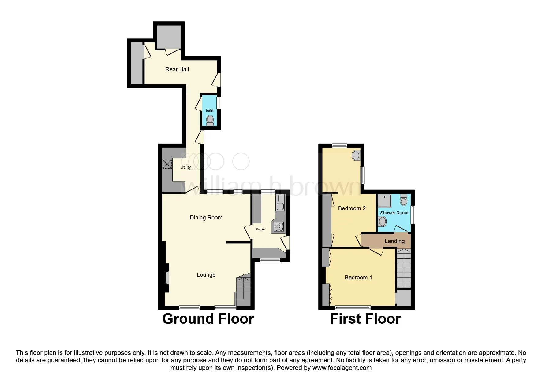2 bed Character Property