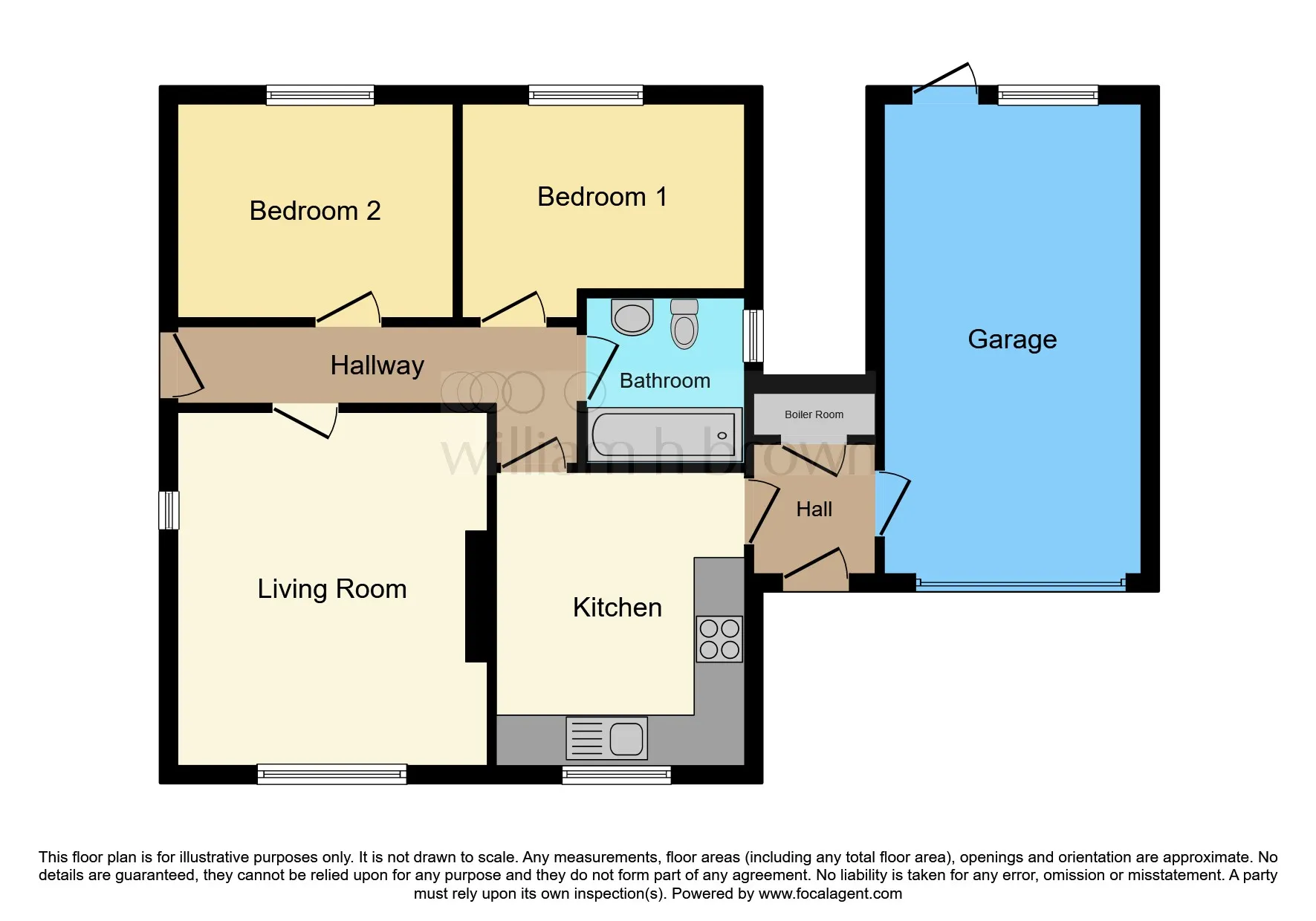 2 bed Detached Bungalow