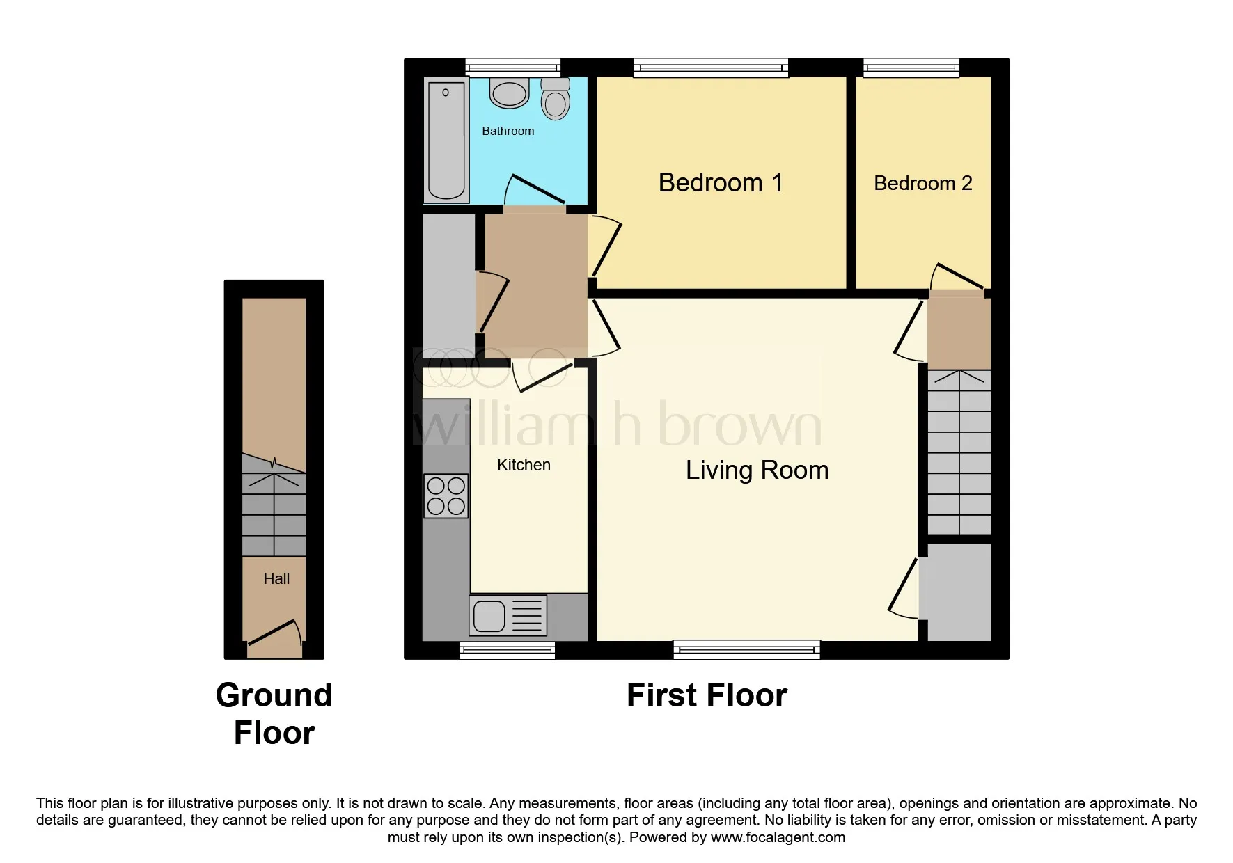 2 bed End of Terrace