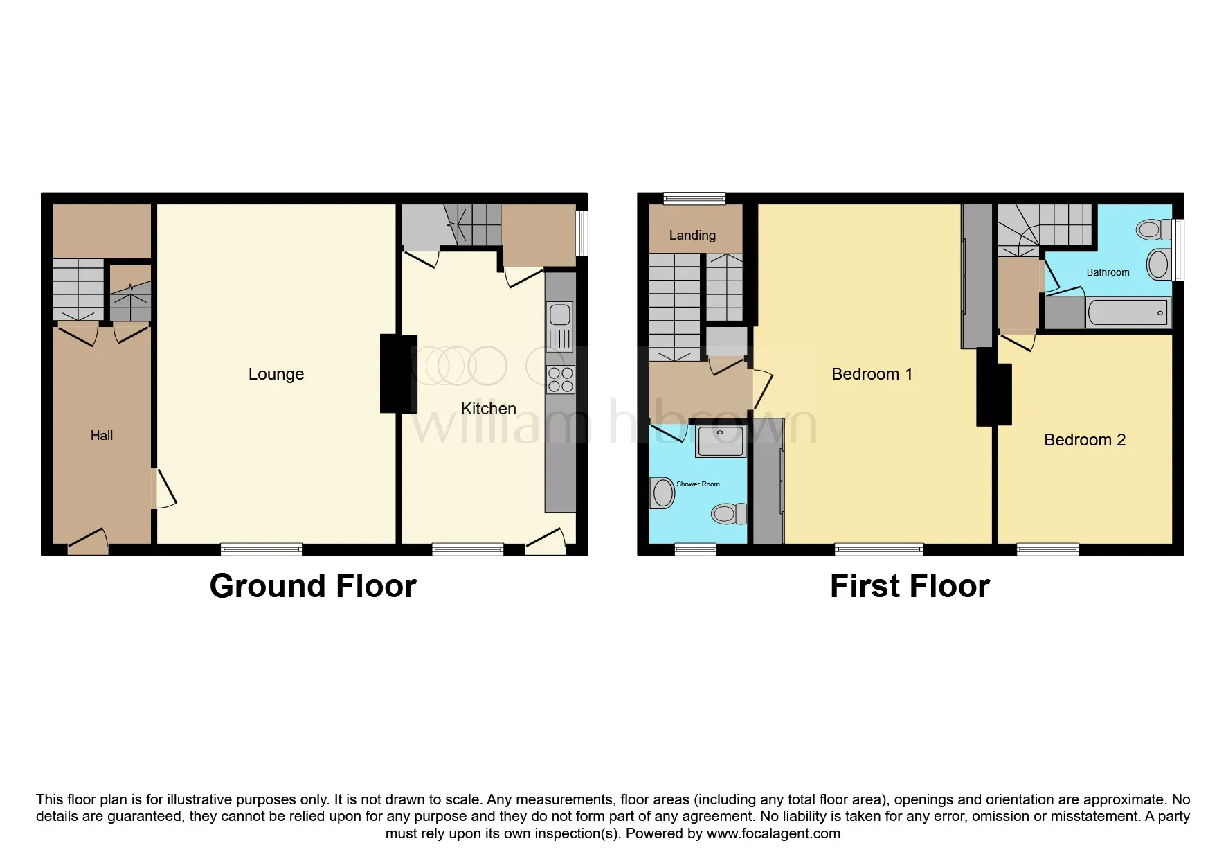 2 bed End of Terrace