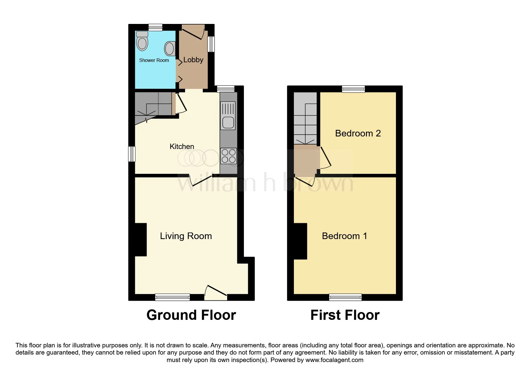 2 bed Character Property