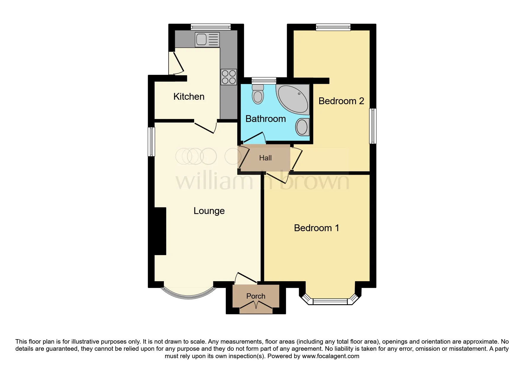 2 bed Detached Bungalow