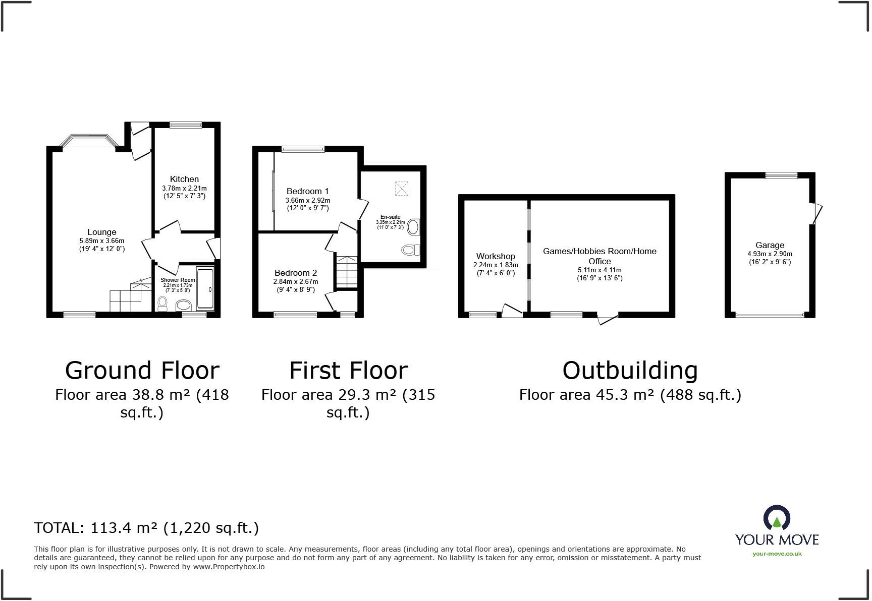 2 bed Cottage