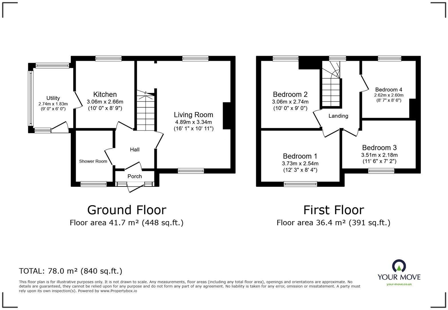 4 bed Semi-Detached