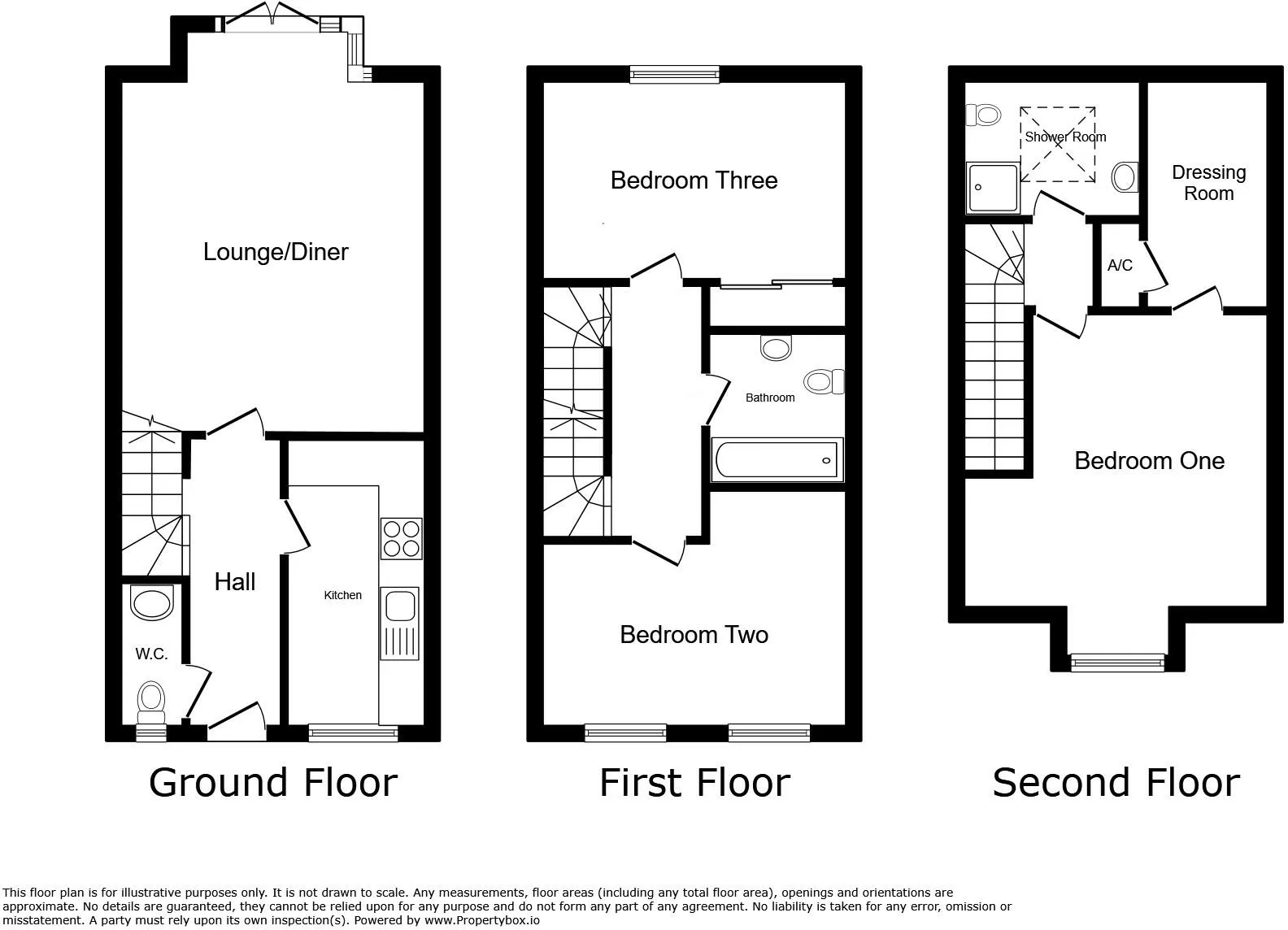 3 bed Town House