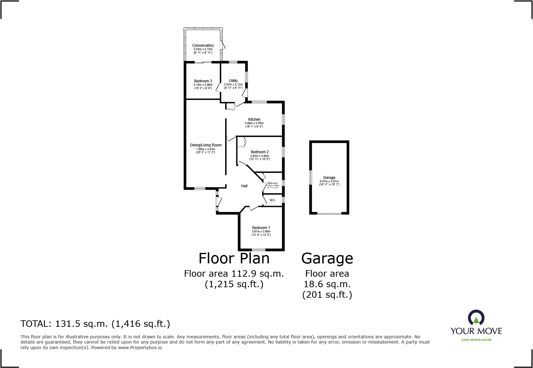 3 bed Detached Bungalow