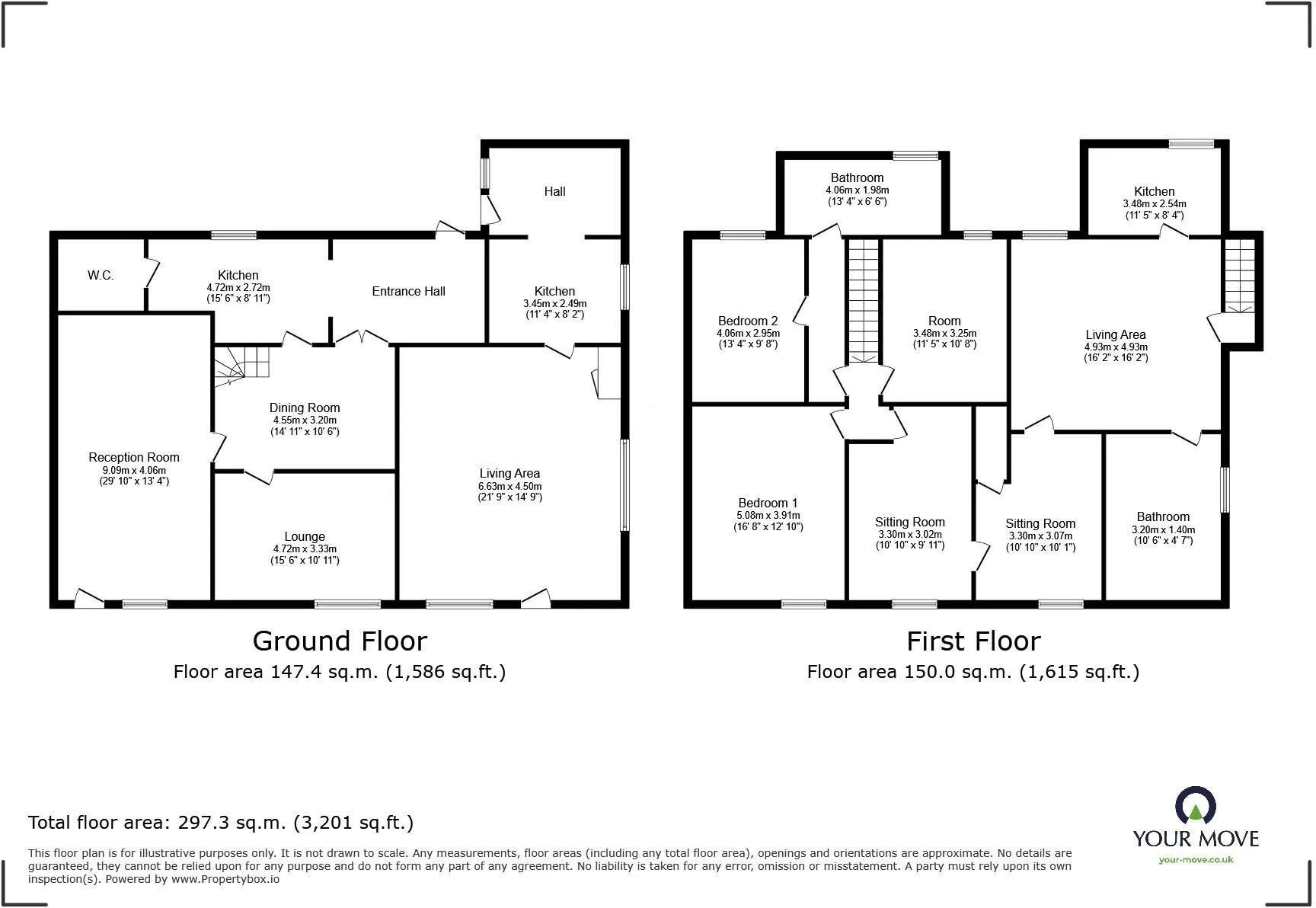3 bed House