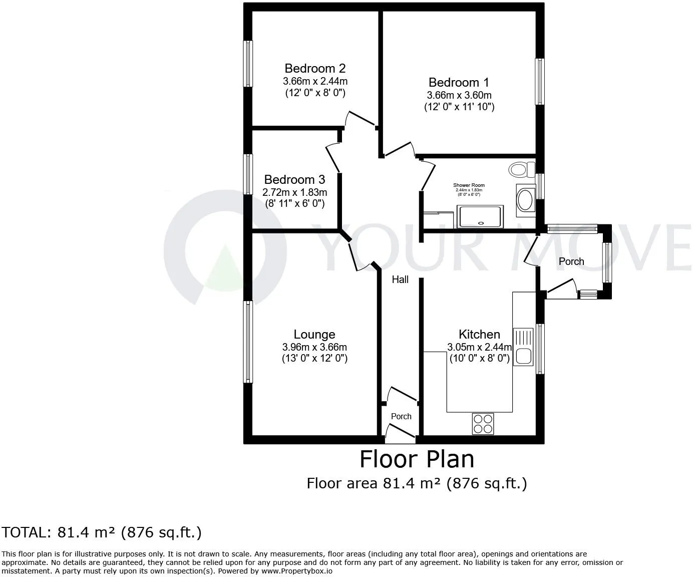 3 bed Detached Bungalow