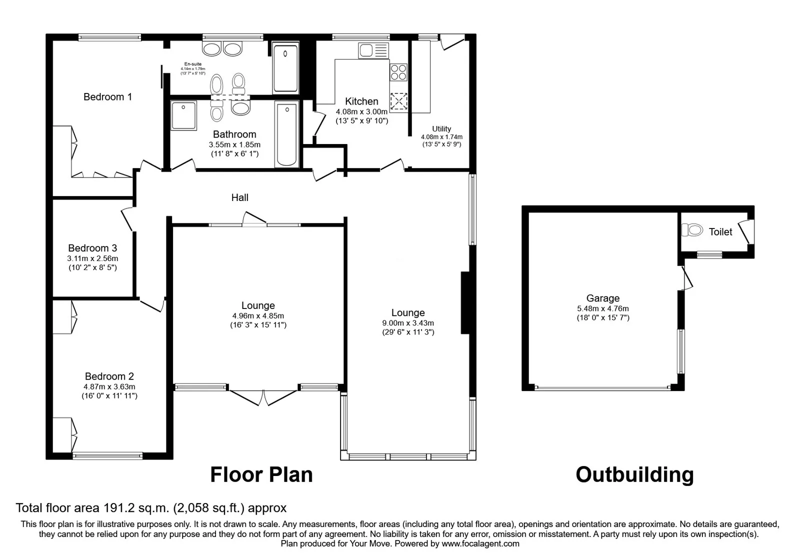 3 bed Detached