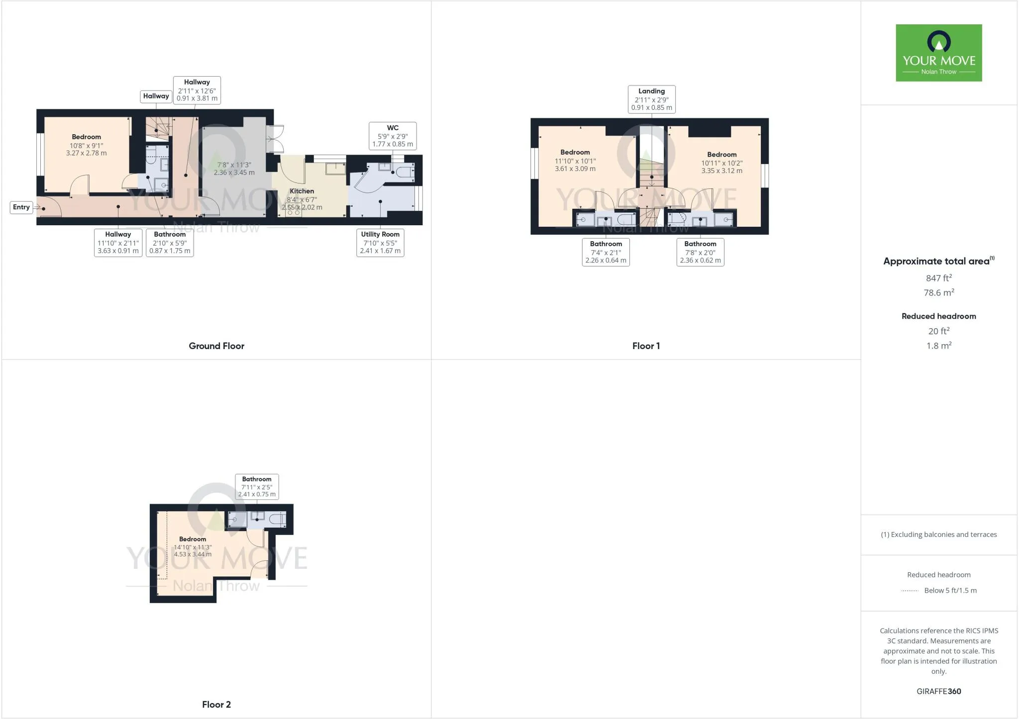 4 bed End of Terrace