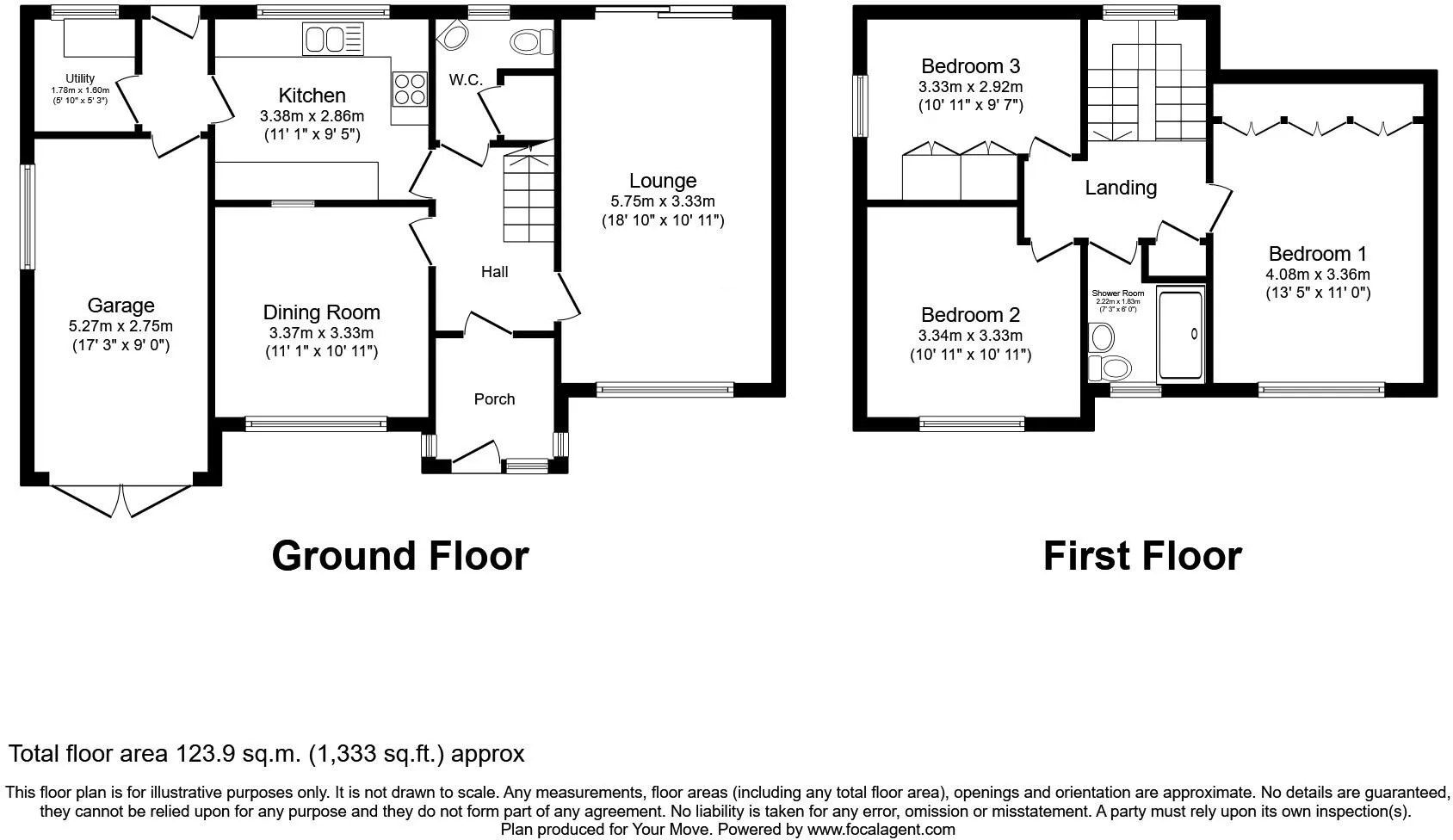 3 bed Detached