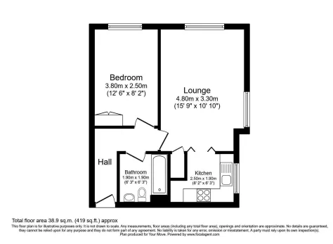 1 bed Apartment