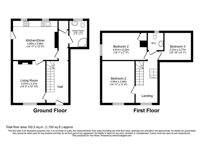 3 bed Character Property