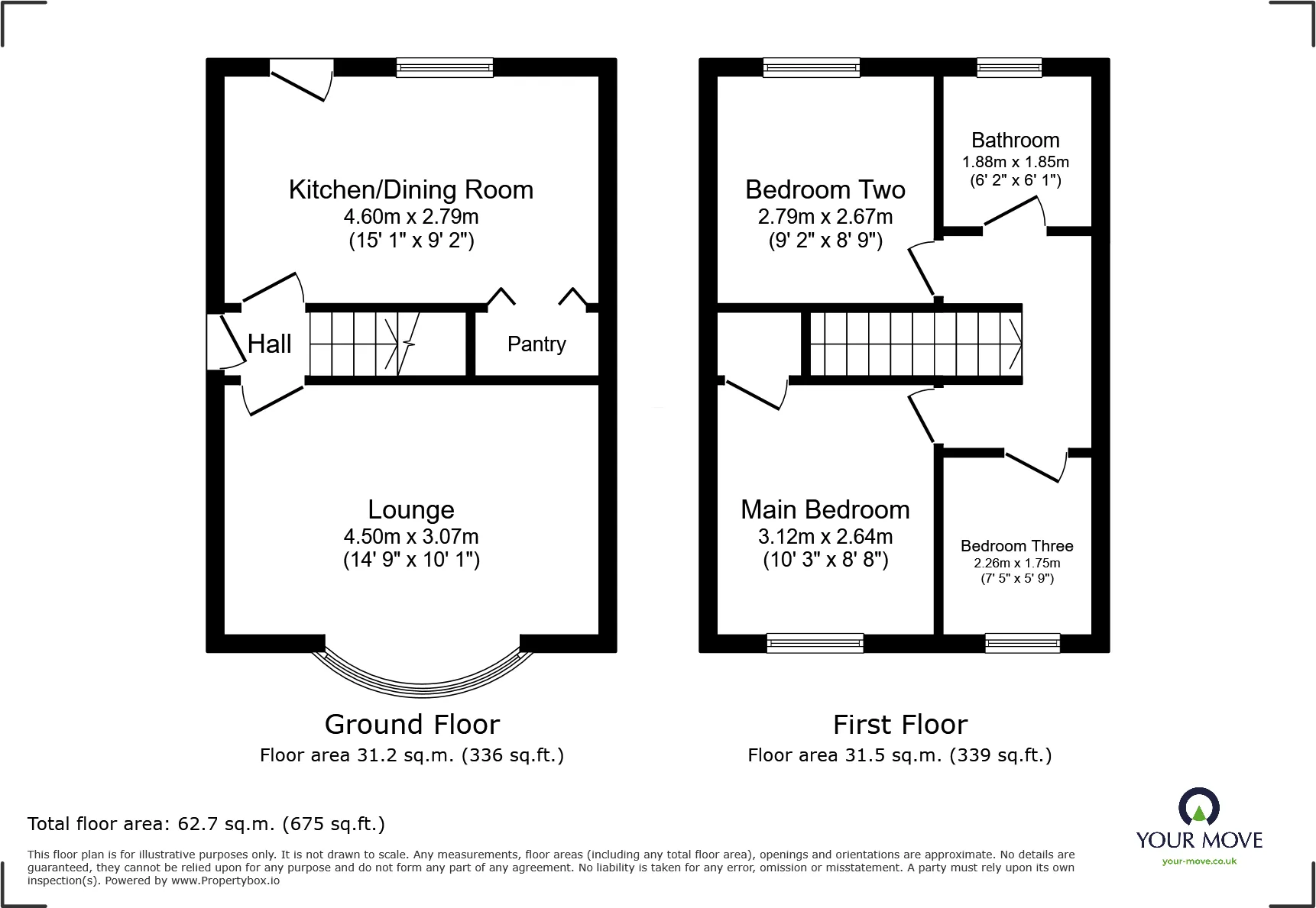 3 bed Semi-Detached