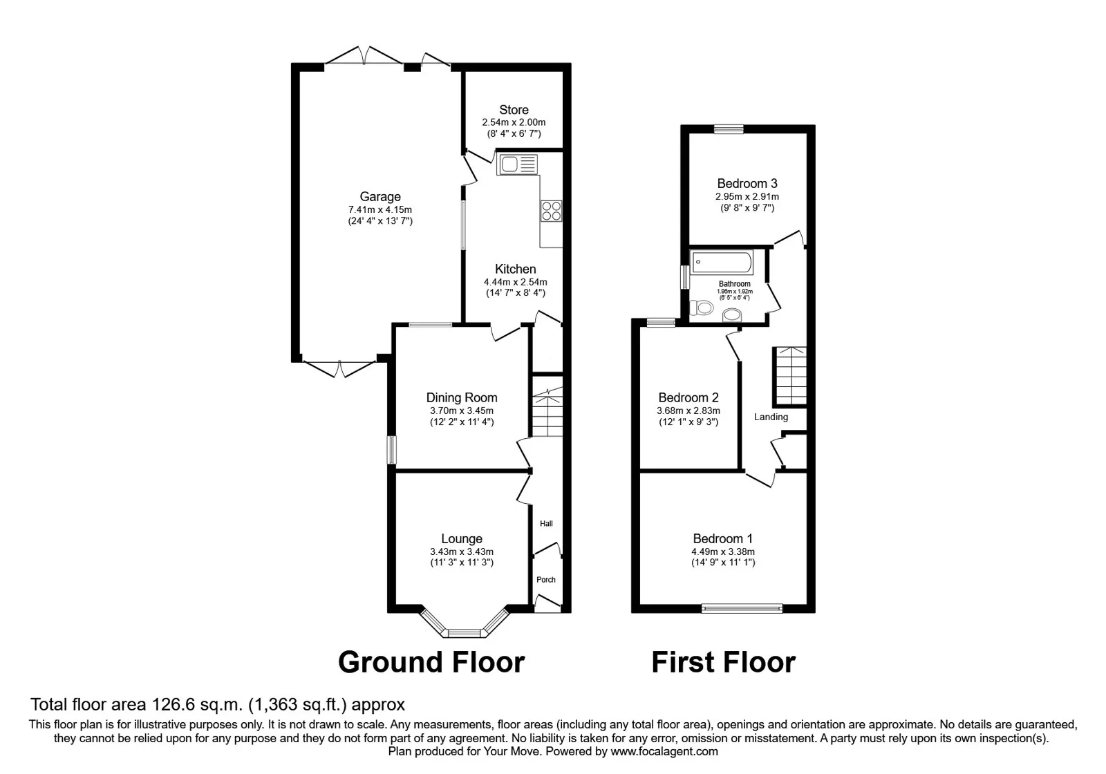 3 bed Semi-Detached