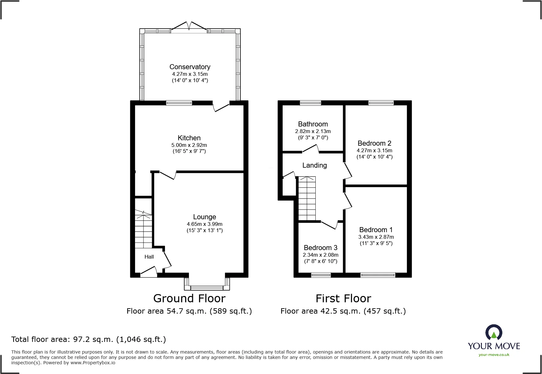 3 bed Town House
