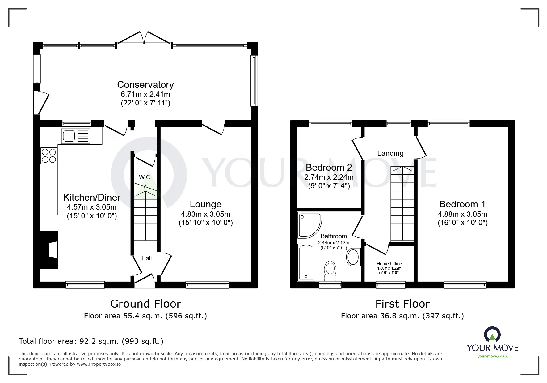 2 bed Terraced