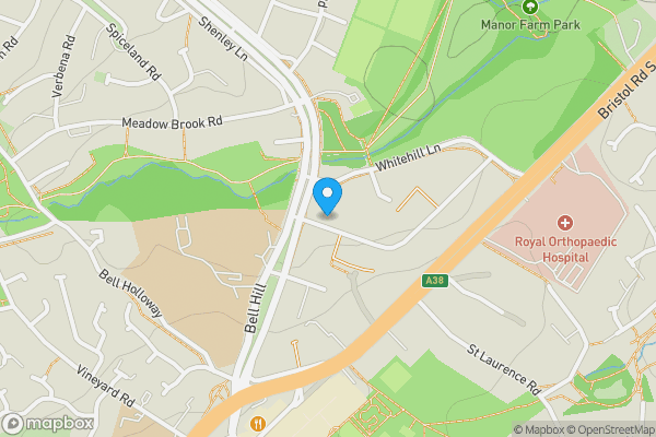 Map location for 105 Nigel Avenue, Northfield, Birmingham, B31 1LL