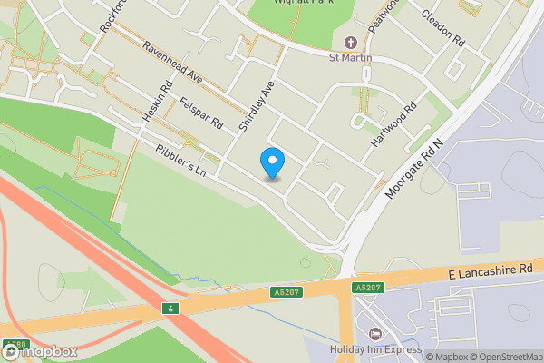 Map location for 22 Croxteth View, Liverpool, Merseyside, L32 7RF