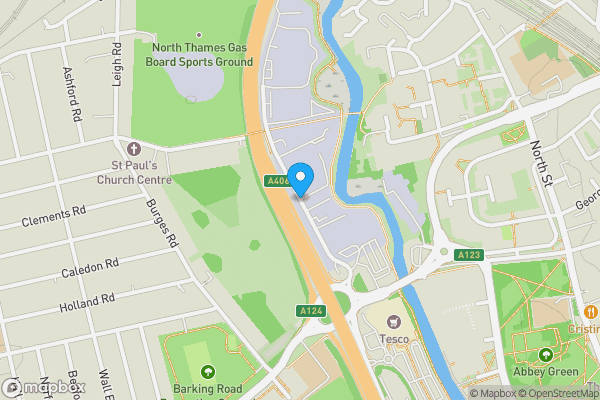 Map location for Ajax Works, Hertford Road, Barking, London IG11 8DY