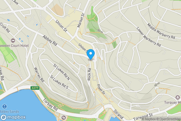 Map location for 1-6 Rock Road, Torquay, Devon TQ2 5SP