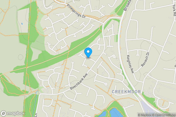 Map location for Land @ Hawthorn Drive, Poole, Dorset, BH17 7UP