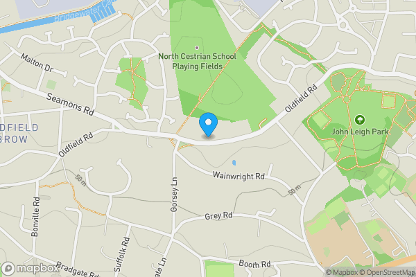 Map location for The White Cottage, 156 Oldfield Road, Altrincham, Greater Manchester WA14 4BJ