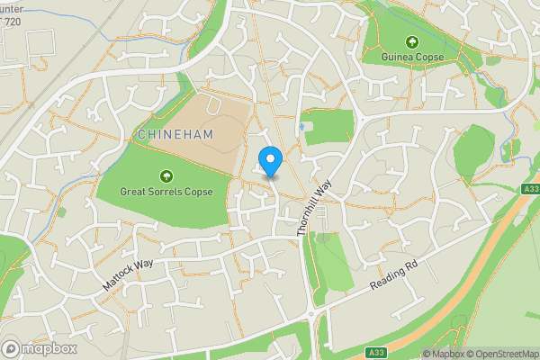 Map location for Cibbons Road, BASINGSTOKE, Hampshire, RG24 8TD