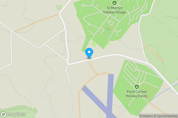Map location for Parc Trenance, St Merryn Holiday Park, St Merryn, Cornwall, PL28 8QA