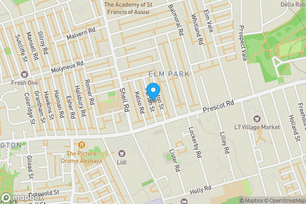 Map location for 32 Parton Street, Liverpool L6 3AW