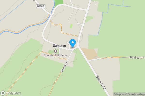 Map location for 30 Rectory Lane, Gamston, Retford, Nottinghamshire, DN22 0QD