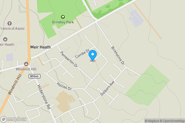 Map location for Marsh View, Stoke-on-Trent, Staffordshire, ST3 7LA