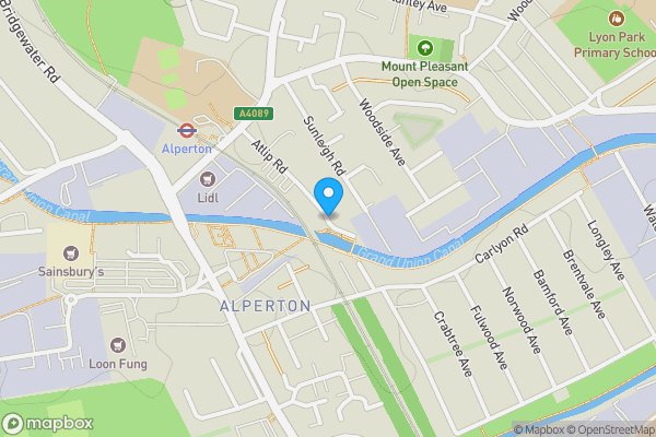 Map location for Flat 4 Fairbanks Court, Atlip Road, Wembley, Greater London, HA0 4GJ