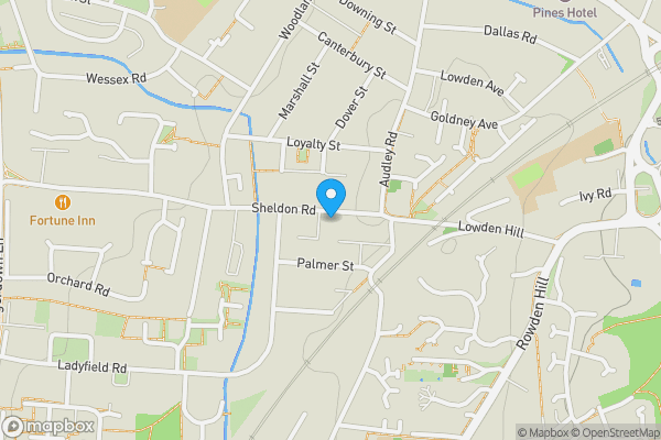 Map location for Flat 29, Sheldon Road, Chippenham, Wiltshire, SN14 0BP