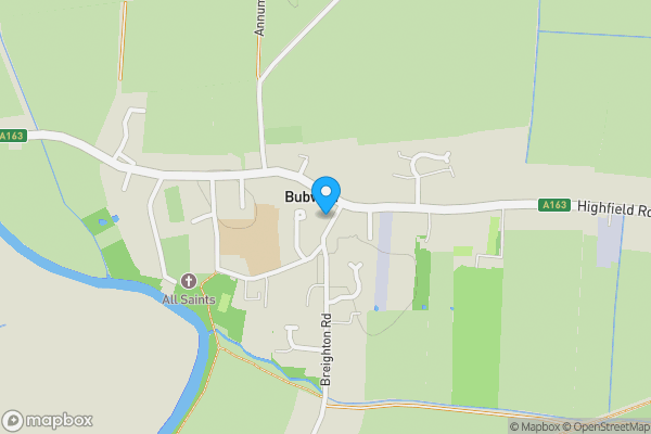 Map location for 27a Church Street, Bubwith, Selby, North Yorkshire YO8 6LW