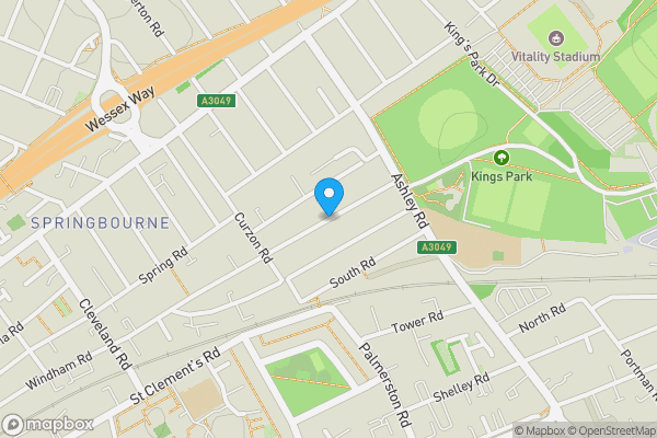 Map location for 261 Windham road, Bournemouth, BH1 4RE