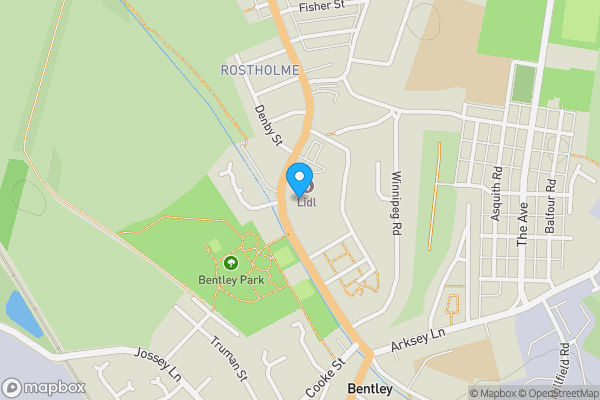 Map location for 78 Askern Road, Bentley, Doncaster, South Yorkshire, DN5 0EW