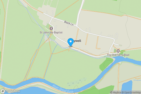 Map location for Reed Cottage, Holywell, St. Ives, Cambridgeshire, PE27 4TG