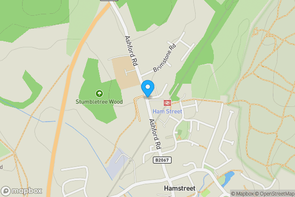 Map location for The Hall, Ashford Road, Hamstreet, tn26 2ew