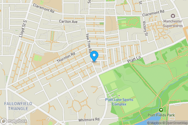 Map location for 17 Worthing Street, Fallowfield, Manchester, Greater Manchester, M14 7PR