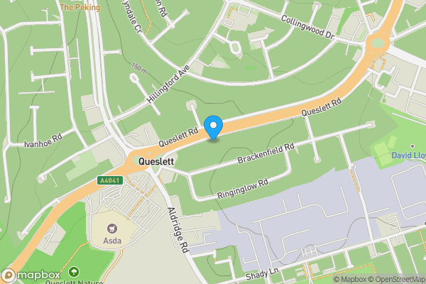 Map location for 563 Queslett Road, Birmingham B43 7ER