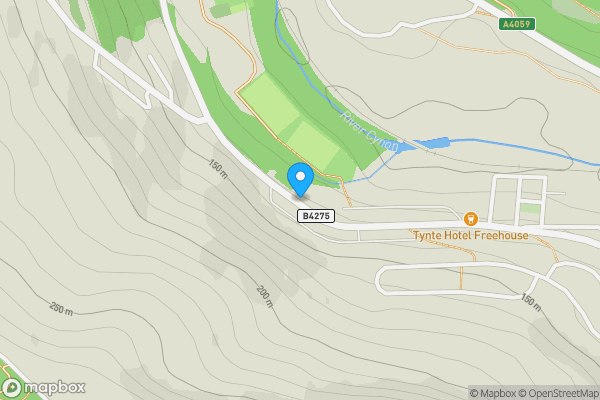 Map location for 123 Pentwyn Avenue, Mountain Ash, Mid Glamorgan, CF45 4YE