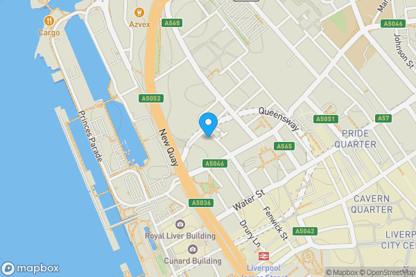 Map location for Apartment 120, 3 Rumford Place, Liverpool, Merseyside L3 9BW